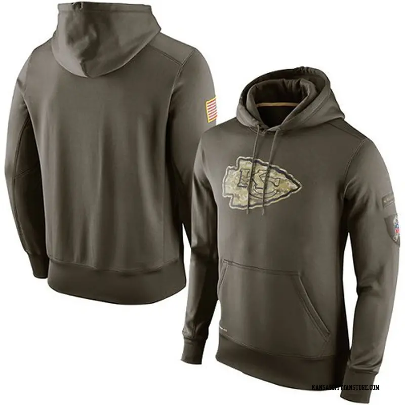 salute to service kc chiefs hoodie